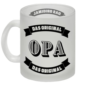 Papa Kaffeebecher mit Spruch Papa Das Original