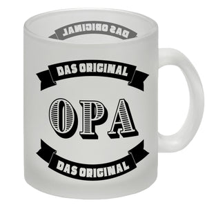 Papa Kaffeebecher mit Spruch Papa Das Original