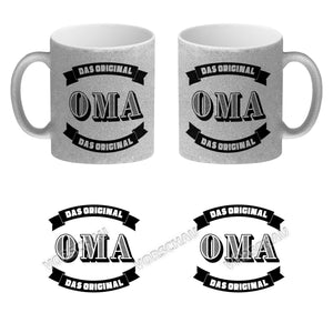Papa Kaffeebecher mit Spruch Papa Das Original