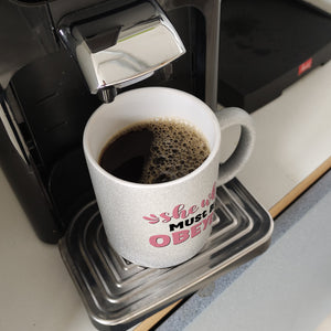 She who must be obeyed Kaffeebecher mit Spruch