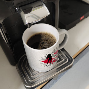 Superheldin Kaffeebecher : Meinen Superhelden nenne ich Mama