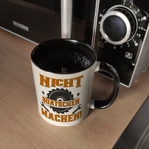 Nicht Quatschen. Machen! Kaffeebecher für Heimwerker