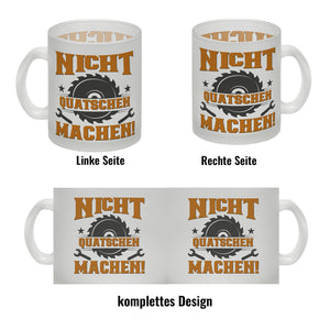 Nicht Quatschen. Machen! Kaffeebecher für Heimwerker