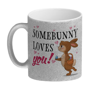 Somebunny loves you Kaffeebecher mit süßem Osterhasen