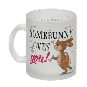 Somebunny loves you Kaffeebecher mit süßem Osterhasen