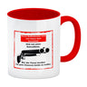Dieser Becher wird von Gott und einer Schrotflinte beschützt Kaffeebecher