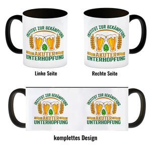 Bier Kaffeebecher Institut zur Bekämpfung akuter Unterhopfung