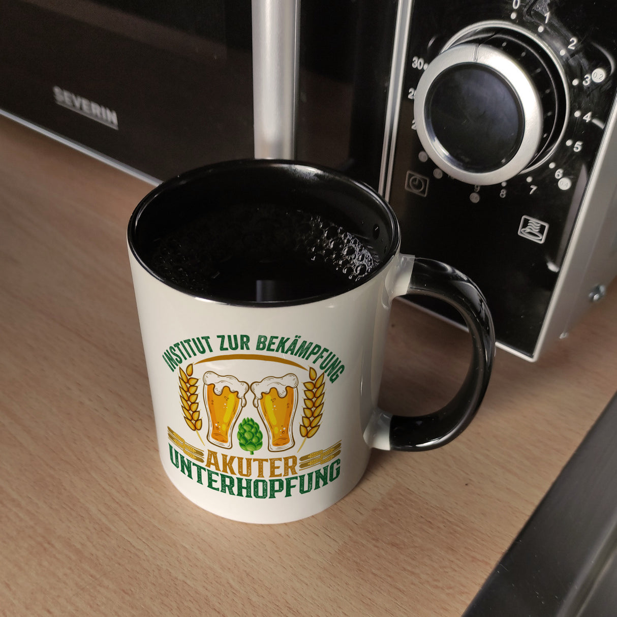 Bier Kaffeebecher Institut zur Bekämpfung akuter Unterhopfung