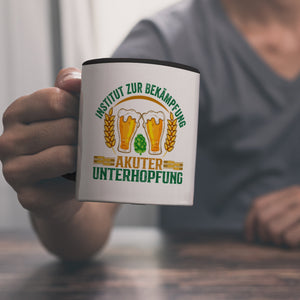 Bier Kaffeebecher Institut zur Bekämpfung akuter Unterhopfung
