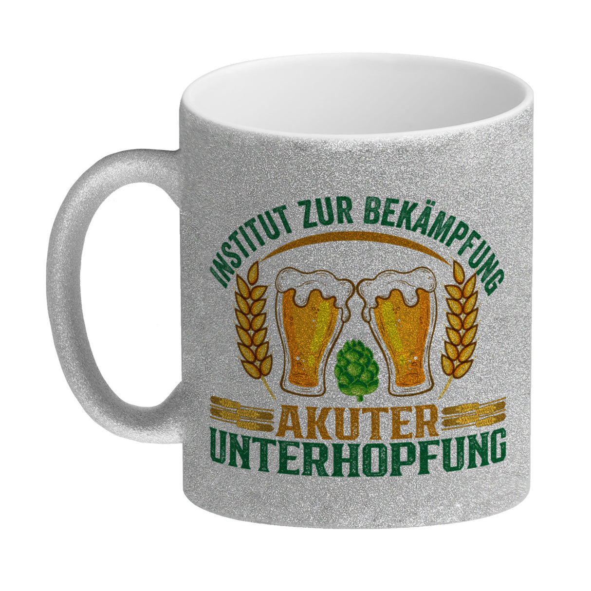 Bier Kaffeebecher Institut zur Bekämpfung akuter Unterhopfung