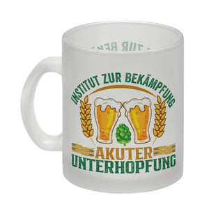 Bier Kaffeebecher Institut zur Bekämpfung akuter Unterhopfung