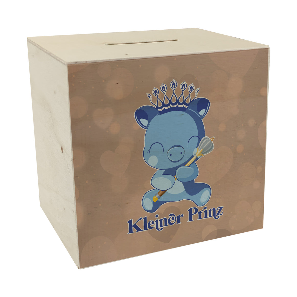 Kleiner Prinz Spardose mit niedlichem Schweinchen