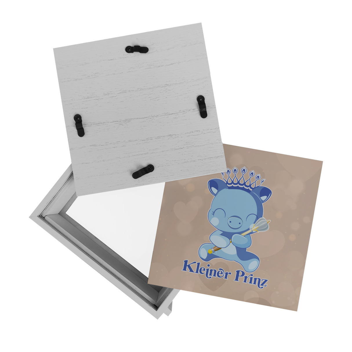 Kleiner Prinz Spardose mit niedlichem Schweinchen