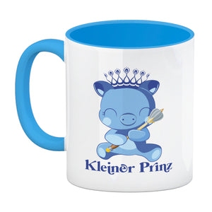 Kleiner Prinz Kaffeebecher mit niedlichem Schweinchen