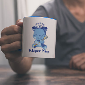 Kleiner Prinz Kaffeebecher mit niedlichem Schweinchen