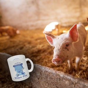 Kleiner Prinz Kaffeebecher mit niedlichem Schweinchen