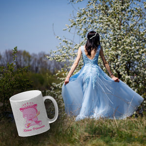 Kleine Prinzessin Kaffeebecher mit niedlichem Schweinchen