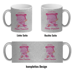 Kleine Prinzessin Kaffeebecher mit niedlichem Schweinchen