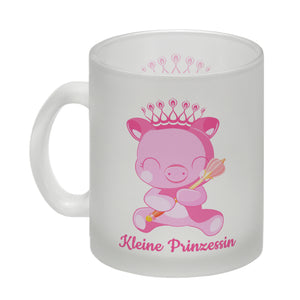 Kleine Prinzessin Kaffeebecher mit niedlichem Schweinchen