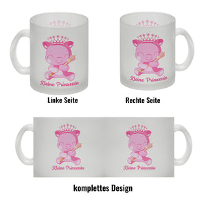 Kleine Prinzessin Kaffeebecher mit niedlichem Schweinchen