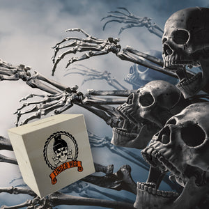 Totenkopf Finger Weg Spardose