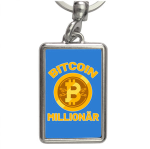 Bitcoin Millionär Kryptowährung Schlüsselanhänger