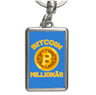 Bitcoin Millionär Kryptowährung Schlüsselanhänger