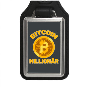 Bitcoin Millionär Kryptowährung Schlüsselanhänger
