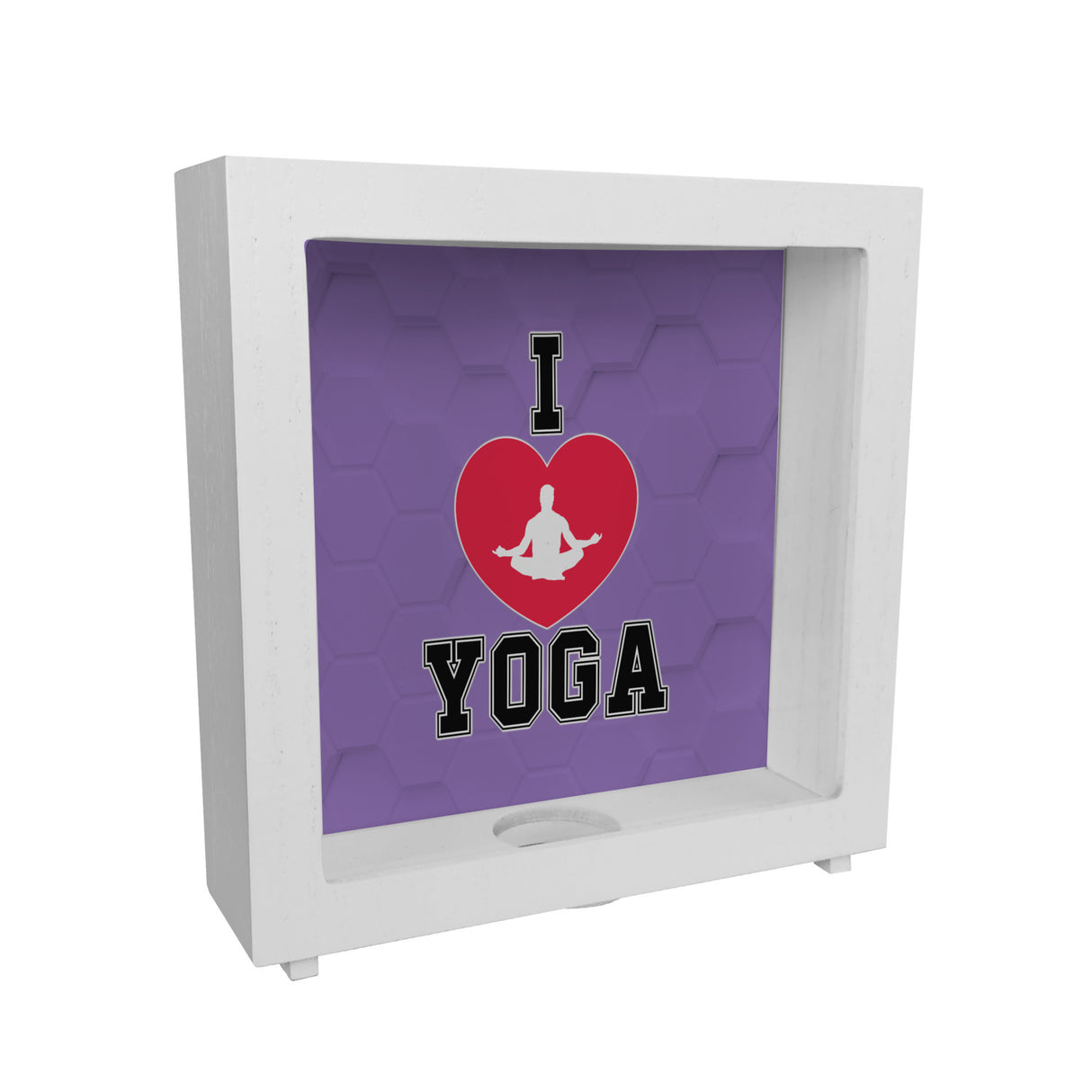 I love Yoga Spardose für Yogalehrer