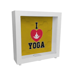 I love Yoga Spardose für Yogalehrer