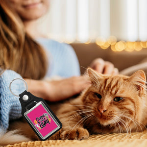 Katzen Schlüsselanhänger Crazy Cat Lady für Katzenliebhaber