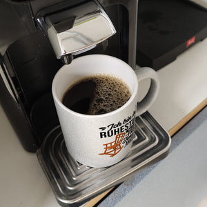 Rente Kaffeebecher mit Spruch für Rentner Ich bin im Ruhestand hau ab