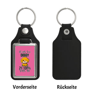 Doggy Style Schlüsselanhänger in pink