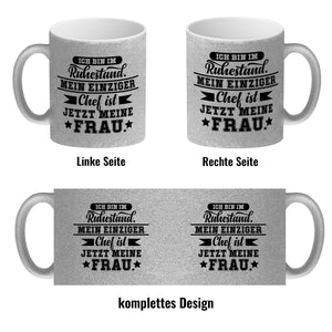 Rente Kaffeebecher eine lustige Tasse für den Kaffee am Morgen