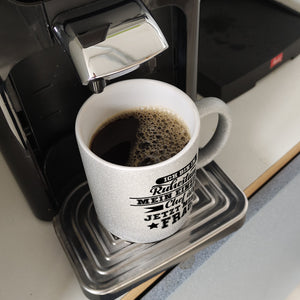 Rente Kaffeebecher eine lustige Tasse für den Kaffee am Morgen