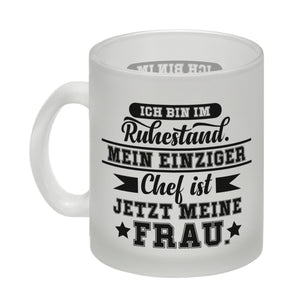 Rente Kaffeebecher eine lustige Tasse für den Kaffee am Morgen