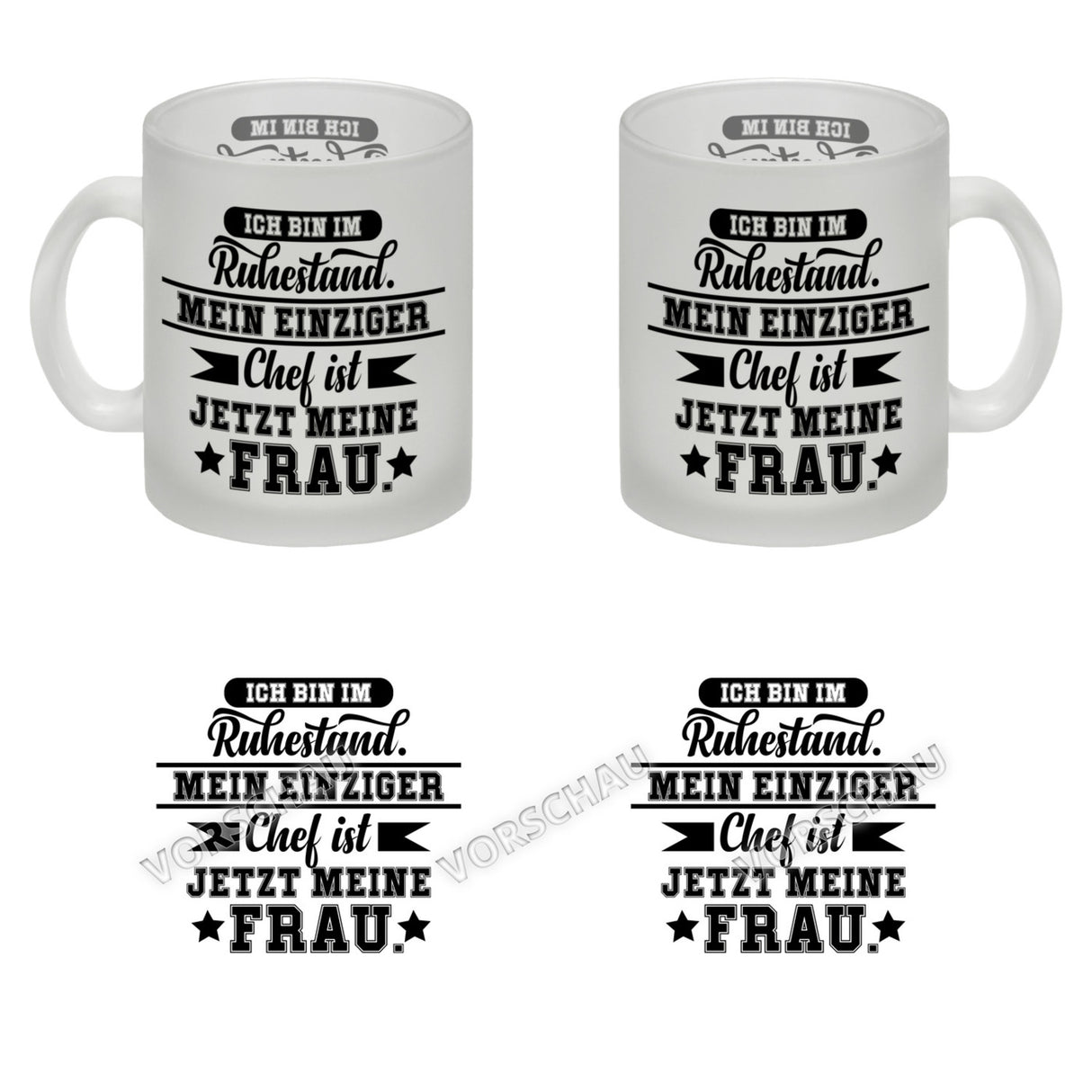 Rente Kaffeebecher eine lustige Tasse für den Kaffee am Morgen