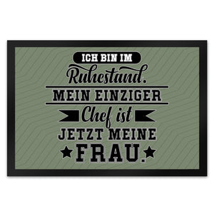 Rente Fußmatte in 35x50 cm ein dekorativer Fußabtreter für deine Wohnungstür