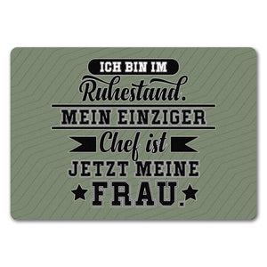 Rente Fußmatte in 35x50 cm ein dekorativer Fußabtreter für deine Wohnungstür