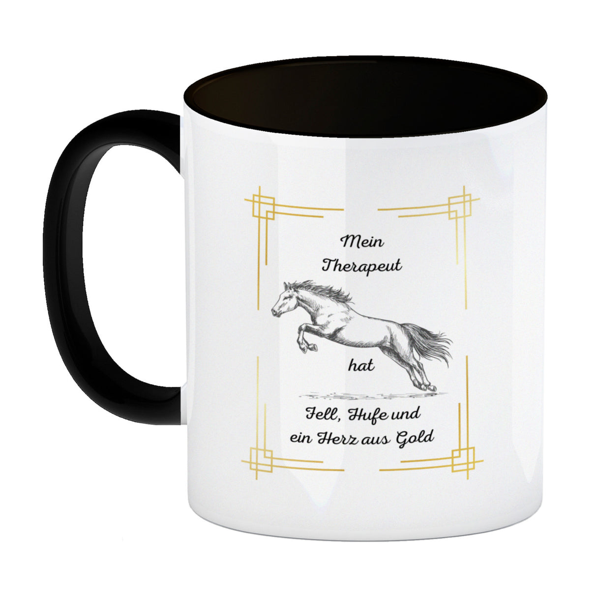 Pferd Kaffeebecher eine bunte Tasse für Tierliebhaber