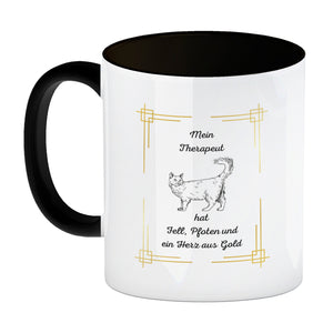 Katze Kaffeebecher eine bunte Tasse für Tierliebhaber