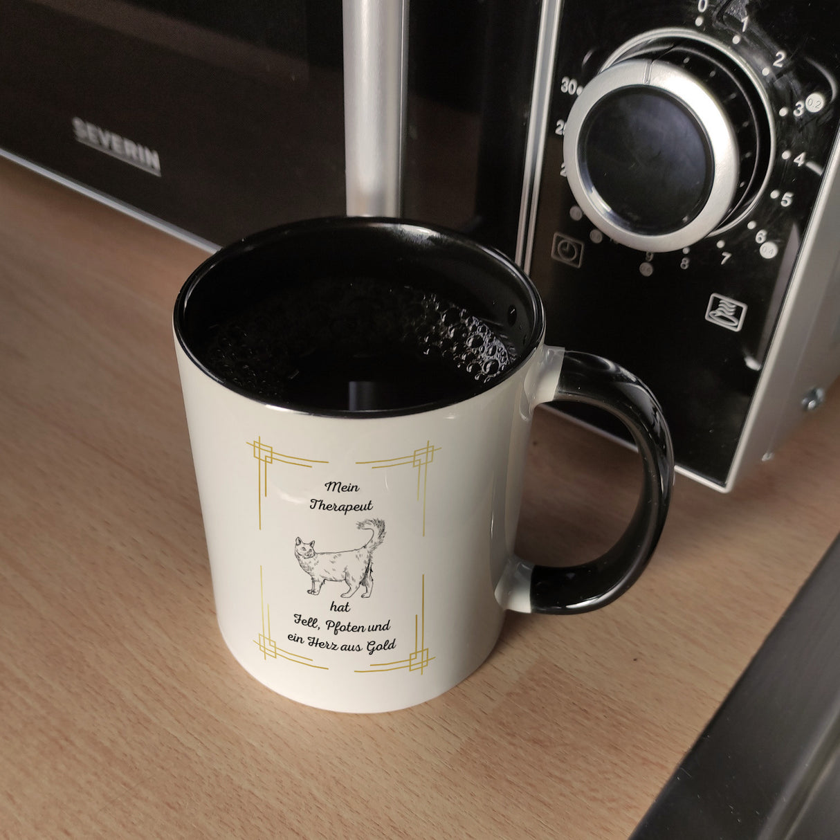 Katze Kaffeebecher eine bunte Tasse für Tierliebhaber