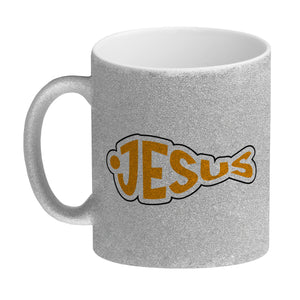Jesus-Fisch Kaffeebecher für Gläubige