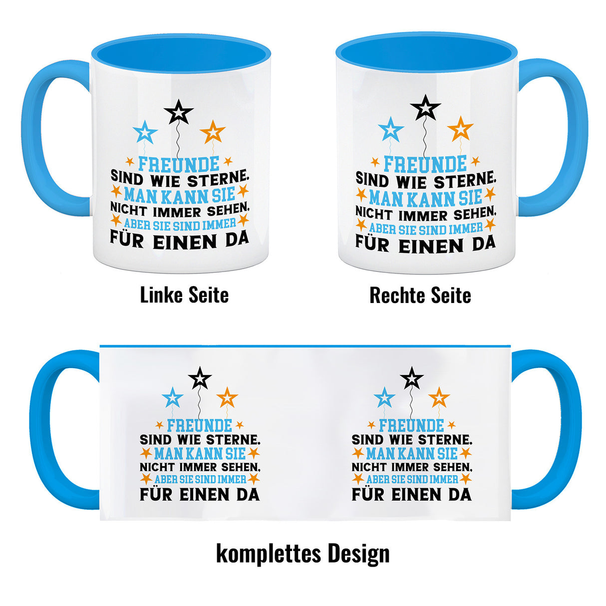 Freundschaft Kaffeebecher mit Spruch für den besten Freund