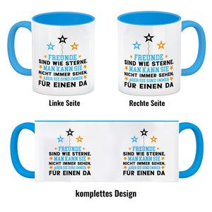 Freundschaft Kaffeebecher mit Spruch für den besten Freund