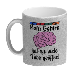Überforderung Kaffeebecher mit Spruch