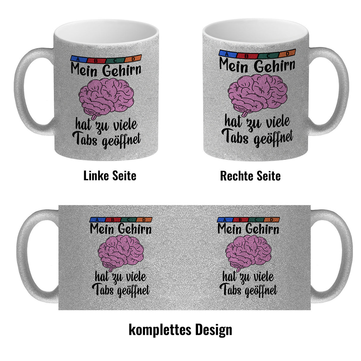 Überforderung Kaffeebecher mit Spruch