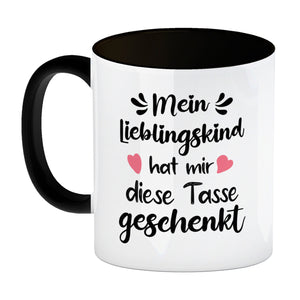 Lieblingskind Kaffeebecher zum Mutter und Vatertag