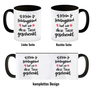 Lieblingskind Kaffeebecher zum Mutter und Vatertag