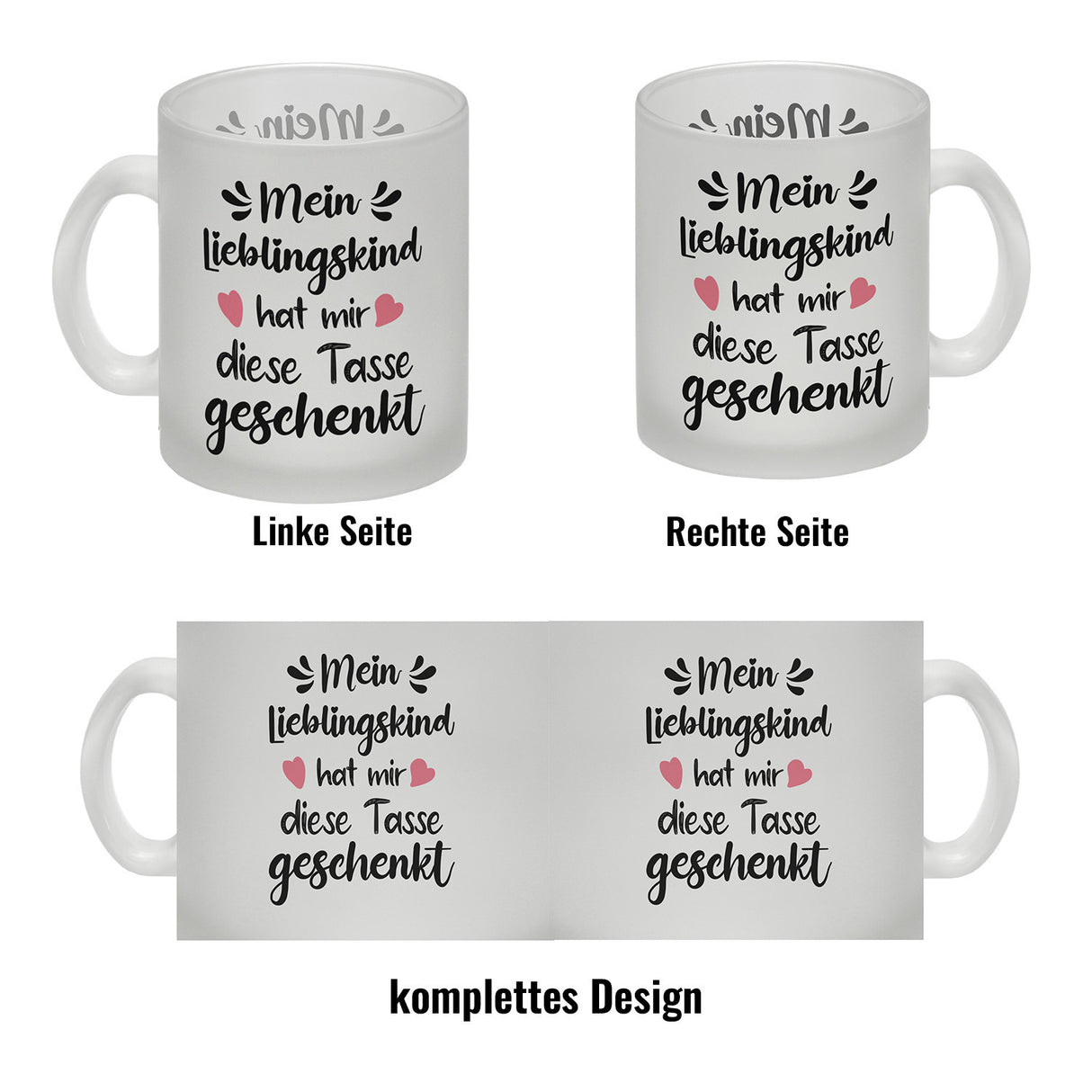 Lieblingskind Kaffeebecher zum Mutter und Vatertag